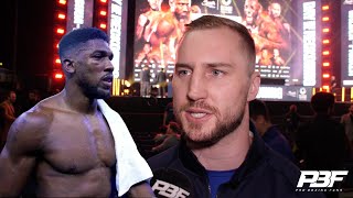 quotHES CONFUSED amp UNSURE OF HIMSELFquot  OTTO WALLIN ON ANTHONY JOSHUA FIGHT ON DECEMBER 23RD [upl. by Brittni]