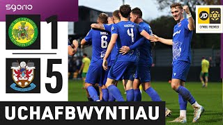 Uchafbwyntiau  Highlights Caernarfon 15 Penybont  JD Cymru Premier [upl. by Huesman]