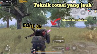 BELAJAR ROTASI YANG BENAR ALA BTR RA DI ERANGEL  PUBG MOBILE INDONESIA [upl. by Nellek]