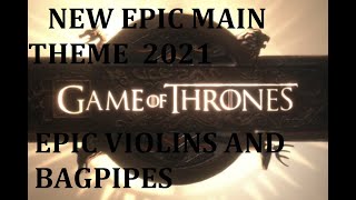 Game of Thrones 2024  Main Theme VIOLINS amp BAGPIPES song ИГРА ПРЕСТОЛОВ  ВОЛЫНКА amp СТРУННЫЕ [upl. by Adelice]