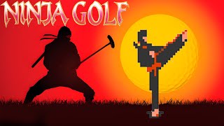 Ninja Golf  Atari 7800  Playthrough [upl. by Lia]