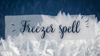 Freezer Spell  How to stop a personsituationor action using spellwork [upl. by Nitsur449]