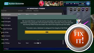 FIX THE AUCTION HOUSE IN NBA2K25 MyTEAM IT BROKEN AGAIN RANT [upl. by Pooi573]