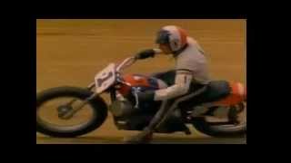 vintage flat track mototcycle racing crashesMP [upl. by Aztin]