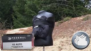 Coalition Tactical Level II Concealable Armor Test Shoot [upl. by Trumann]