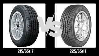 Tire Size 21565r17 vs 22565r17 [upl. by Aramois848]