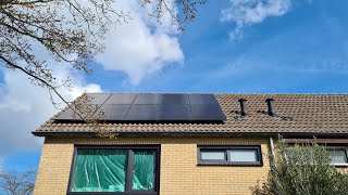 10 Jinko405wp zonnepanelen plaatsen op Evo Apsystems 3fasen aansluiten meterkast Kar showen en TIPS [upl. by Norris]