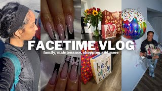 🍂FACETIME VLOG  maintenance days family shopping chitchats and more [upl. by Laehpar770]