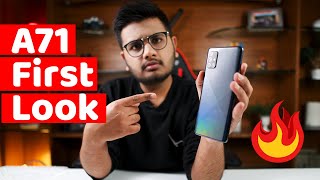 Samsung Galaxy A71 First Impression  Bohat Powerfull Hai Bhai [upl. by Ynohtn]