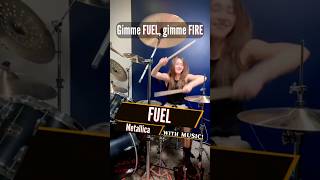 Metallica  Fuel Drum Cover  Drummer Cam Played Live by Female Teen Drummer Lauren Young [upl. by Aynosal]