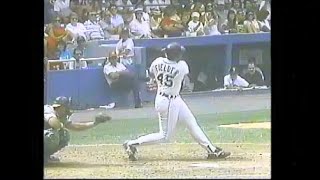 Cecil Fielder clears left field roof at Tiger Stadium [upl. by Naashom]