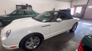 2002 Ford Thunderbird Softtop operation video 102224 [upl. by Boynton]