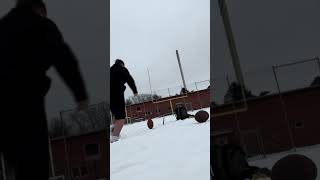 Toe Kicker in the Snow [upl. by Connelly]