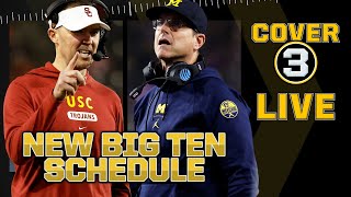 Creating the new Big Ten football schedule with USC and UCLA [upl. by Doralyn]