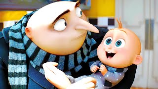 All the BEST Scenes from Despicable Me 1  2  3 ⚡ 4K [upl. by Yelyak]