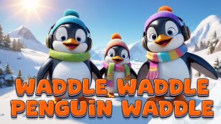 ANIMALS SONG FOR KIDS PENGUIN SONG cartoon rhymes trending numbers alphabet trending funny [upl. by Assiram876]