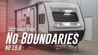 2022 Forest River No Boundaries NB198 Walkthrough [upl. by Berfield]