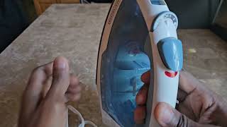 BLACK and DECKER Easy Steam Compact Iron IR40V Review [upl. by Avrenim]