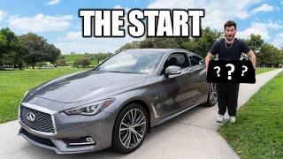 Buying an Infiniti Q60 and Immediately Modifying It [upl. by Nithsa]