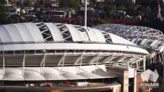 Adelaide Oval time lapse  from start to finish [upl. by Oulman]