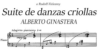 Alberto Ginastera  Suite de danzas criollas op 15 1946 Score [upl. by Charisse315]