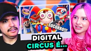 Reagindo a quotTHE AMAZING DIGITAL CIRCUS E O CIRCO DOS HORRORESquot [upl. by Ragen]