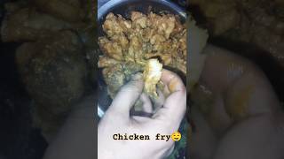 Chicken fry🤤 receipe chicken yummy shorts [upl. by York605]