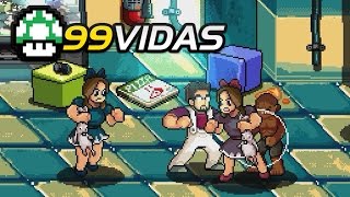 99 VIDAS O JOGO  Gameplay do Game Brasileiro Jogando de Izzy Nobre [upl. by Nallij]