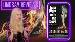 Lindsay Reviews Late Night With the Devil True Story Behind the Movie [upl. by Cornela47]