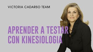 TESTAR con KINESIOLOGÍA te enseño como hacerlo [upl. by Cut]