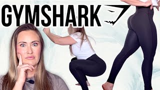 ULTIMATE GYMSHARK LEGGING TRY ON REVIEW  LEGACY LEGGINGS HAUL [upl. by Aksoyn858]