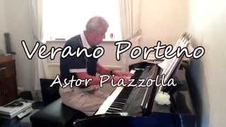 Verano Porteño  Astor Piazzolla  Piano Solo [upl. by Hultin630]