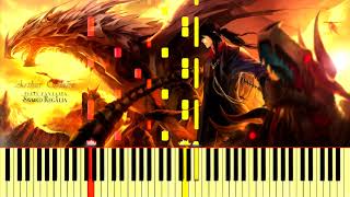 Two Steps From Hell  Dragon Rider Piano cover [upl. by Mauer]