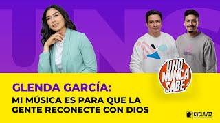 Glenda García Mi música es para que la gente reconecte con Dios  CVCLAVOZ EN VIVO [upl. by Anirak242]