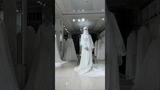 Wedding dress for hijab girls youtube hijab girls shortsviral [upl. by Aaberg]