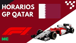 FORMULA 1 I GRAN PREMIO DE QATAR 2023 I HORARIOS [upl. by Ajay108]