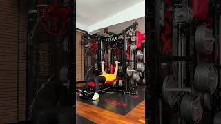 ULTIMATE HOME GYM  Chest training on TYTAX motivation tytaxathome homegym legsworkoutathome [upl. by Zoila160]