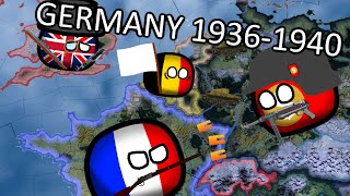 Germany Battle of France and Invasion of Poland Timelapse Hoi4 [upl. by Daryn]