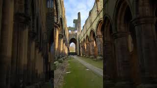 Kirkstall Abbey 🇬🇧 shorts subscribe [upl. by Lachlan402]