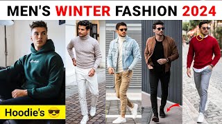 12 Must  Have Mens Winter Fashion Essentials amp Outfit Ideas 2023  हिंदी में [upl. by Eltsirc]