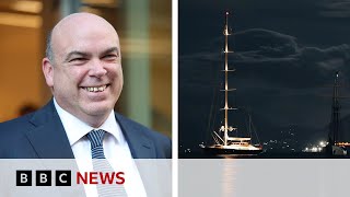 British tech entrepreneur Mike Lynch among missing after Bayesian yacht sinks off Sicily  BBC News [upl. by Ratib]