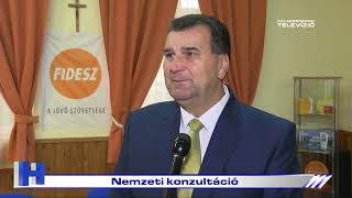 Nemzeti konzultáció – ZTV Híradó 20241112 [upl. by Suoicerpal176]