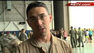 Airmen return home in time to celebrate Fathers Day [upl. by Lira]