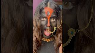 😱mahakali makeup viralvideo kali matarani shortvideo shortsfeed shortvideo youtubeshorts [upl. by Anderson]