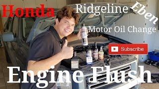 2006 Honda Ridgeline AMSOIL Engine Flush Oil Change [upl. by Morvin]