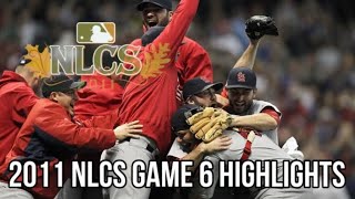 2011 NLCS Game 6  St Louis Cardinals vs Milwaukee Brewers  Game Highlights HD [upl. by Billy563]