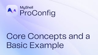 Pro Config Tutorial Core Concepts and a Basic Example [upl. by Pittel290]