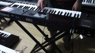 ROLAND FA06 DEMO NA CLASSIC KEYBORDS [upl. by Quigley]