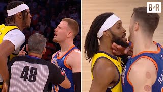 Knicks amp Pacers Were Getting Chippy in Game 5  2024 NBA Playoffs [upl. by Adlanor]