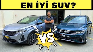 Peugeot 3008 vs VW Tiguan  Hangisi [upl. by Rubie]